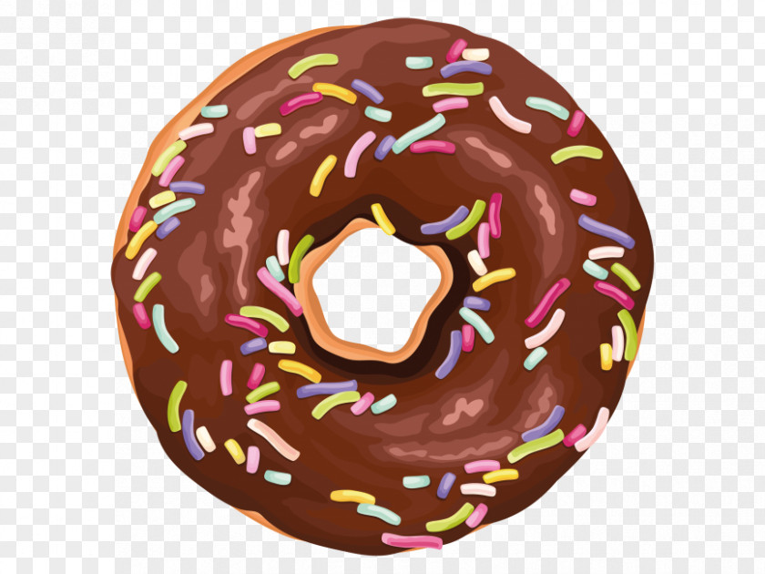 Cake Donuts Clip Art Sprinkles Image PNG
