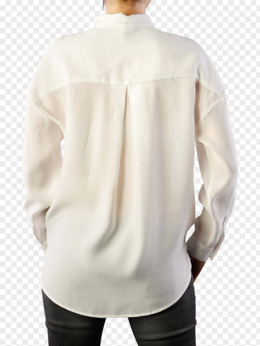 Denim White Shirt T-shirt Blouse Jeans Sleeve PNG