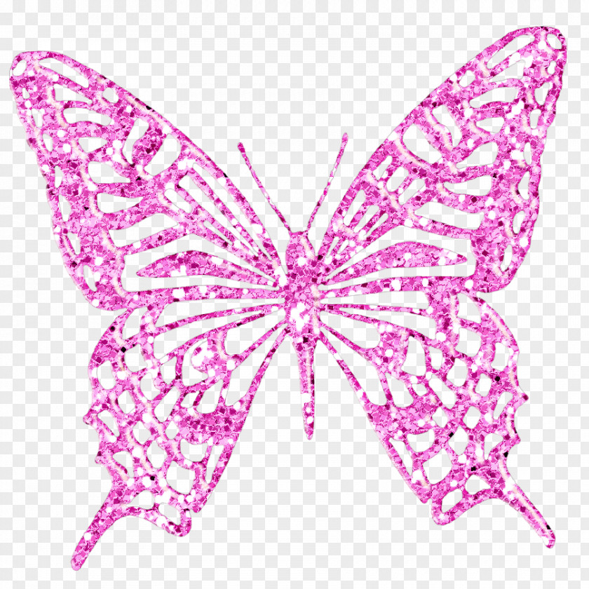 Purple Butterfly Monarch Blue PNG