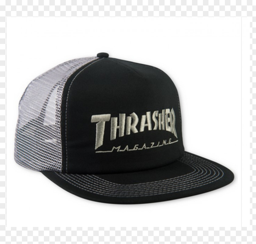 Baseball Cap Thrasher Magazine Trucker Hat PNG