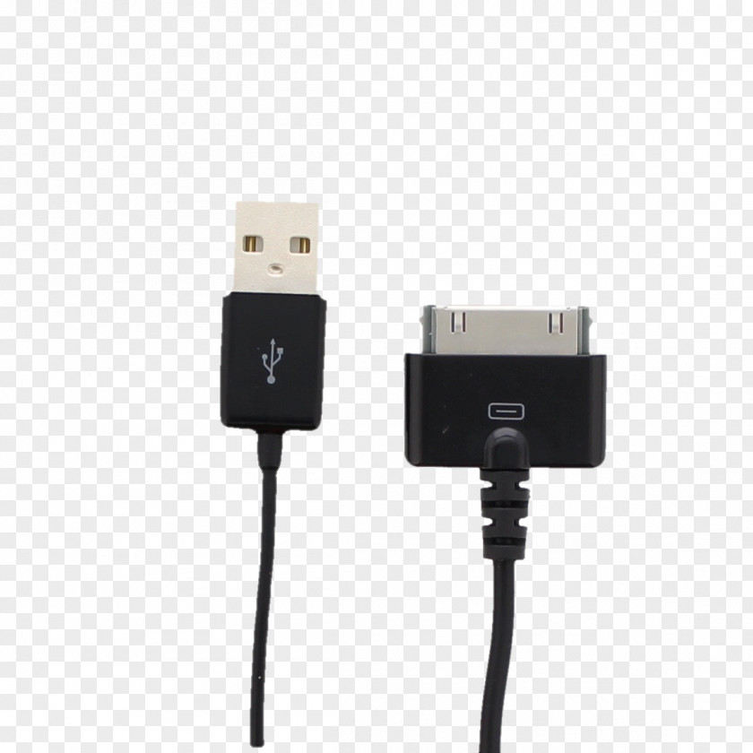 Charging Cable IPhone 4S Battery Charger 7 Black Apple PNG