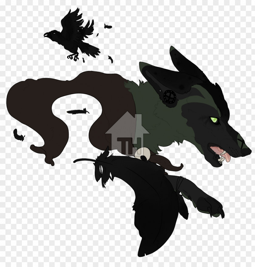 Dog Graphics Illustration Silhouette Legendary Creature PNG