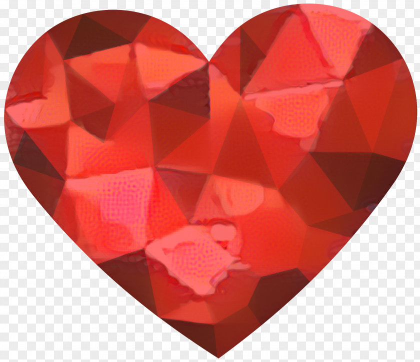 Rose Triangle Heart PNG