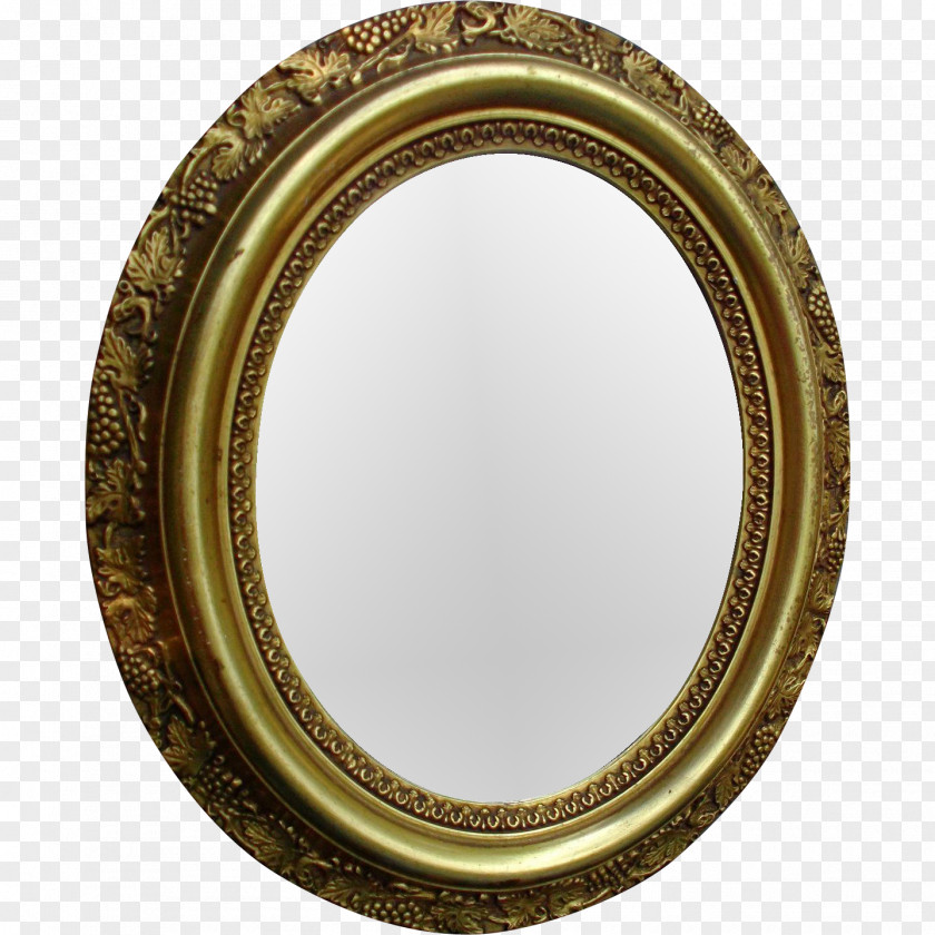 Wood Listing Circle Oval 01504 Picture Frames PNG