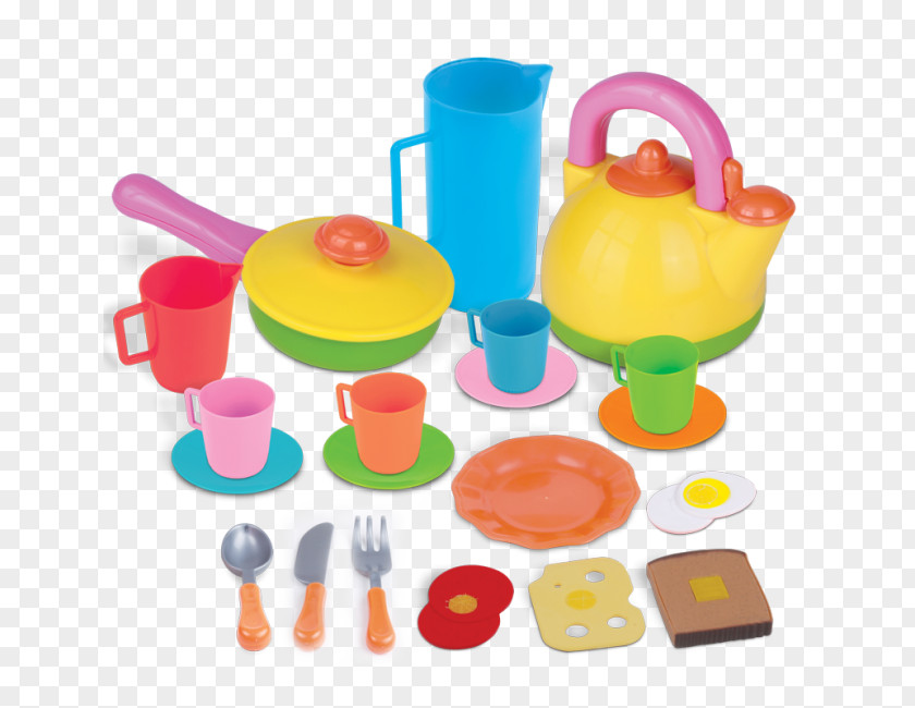 Young Chefs Breakfast 22 Pc. Playset Small World Toys, Inc.Plastic Mini Cooking Pots Educational Toys Living PNG
