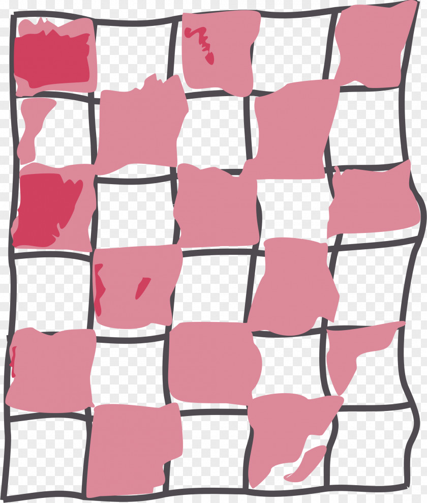 Checkerboard Style Board Game Draughts Clip Art PNG