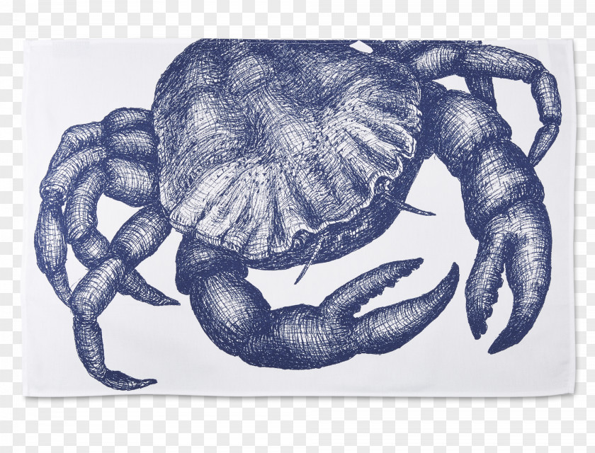 Crab Towel Dungeness Drap De Neteja Linen PNG