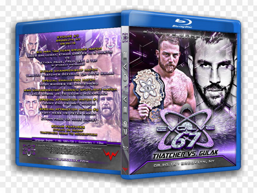 Dvd Blu-ray Disc WWNLive Evolve DVD PNG