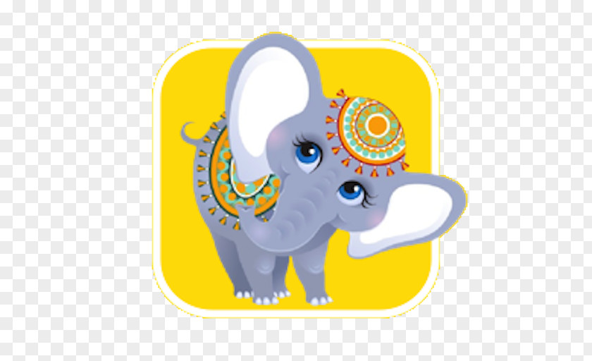 Elephant Clip Art Vector Graphics Image Illustration PNG