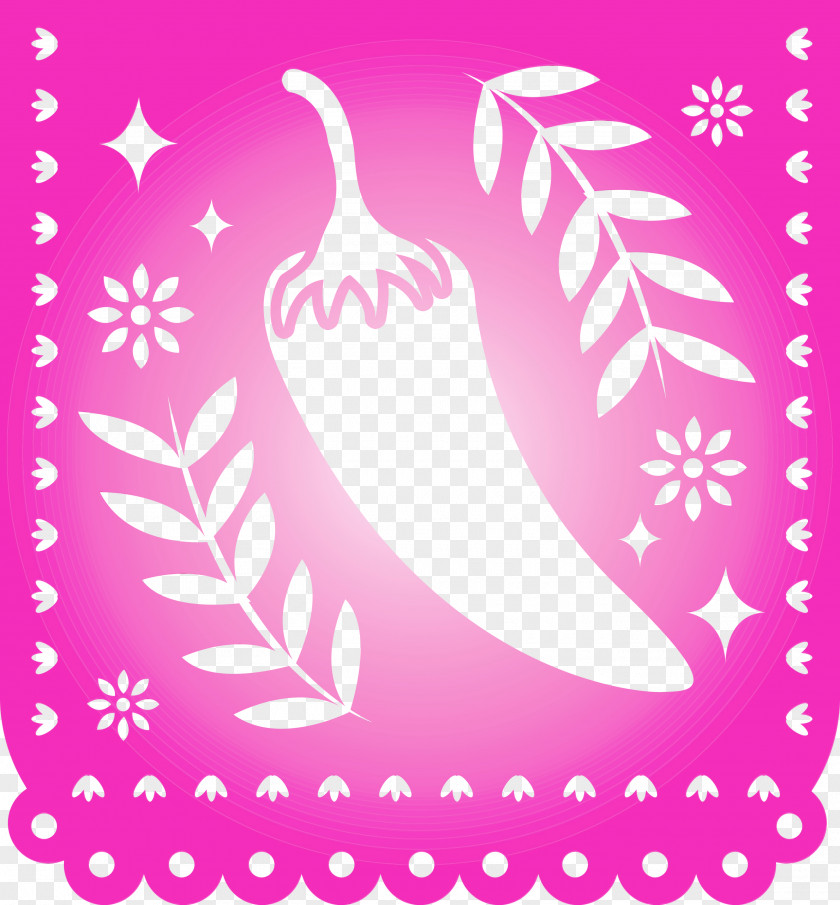 Leaf Pink M Pattern Line Area PNG