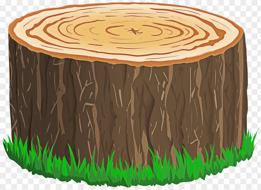 Table Grass Tree Stump PNG