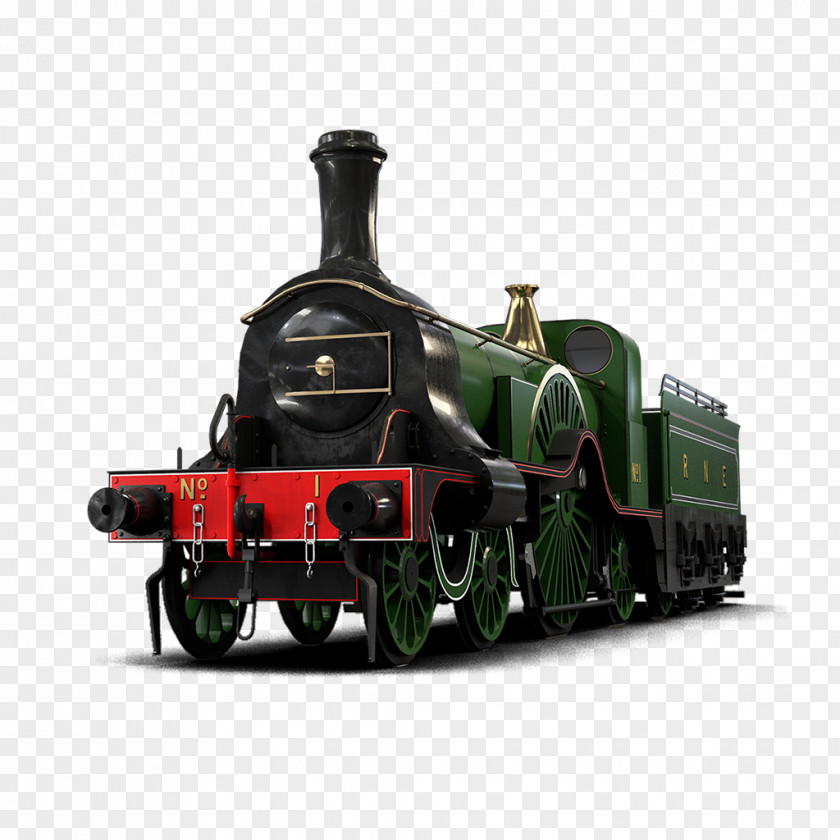 Train Railroad Car Locomotive Rail Transport Steam Engine PNG