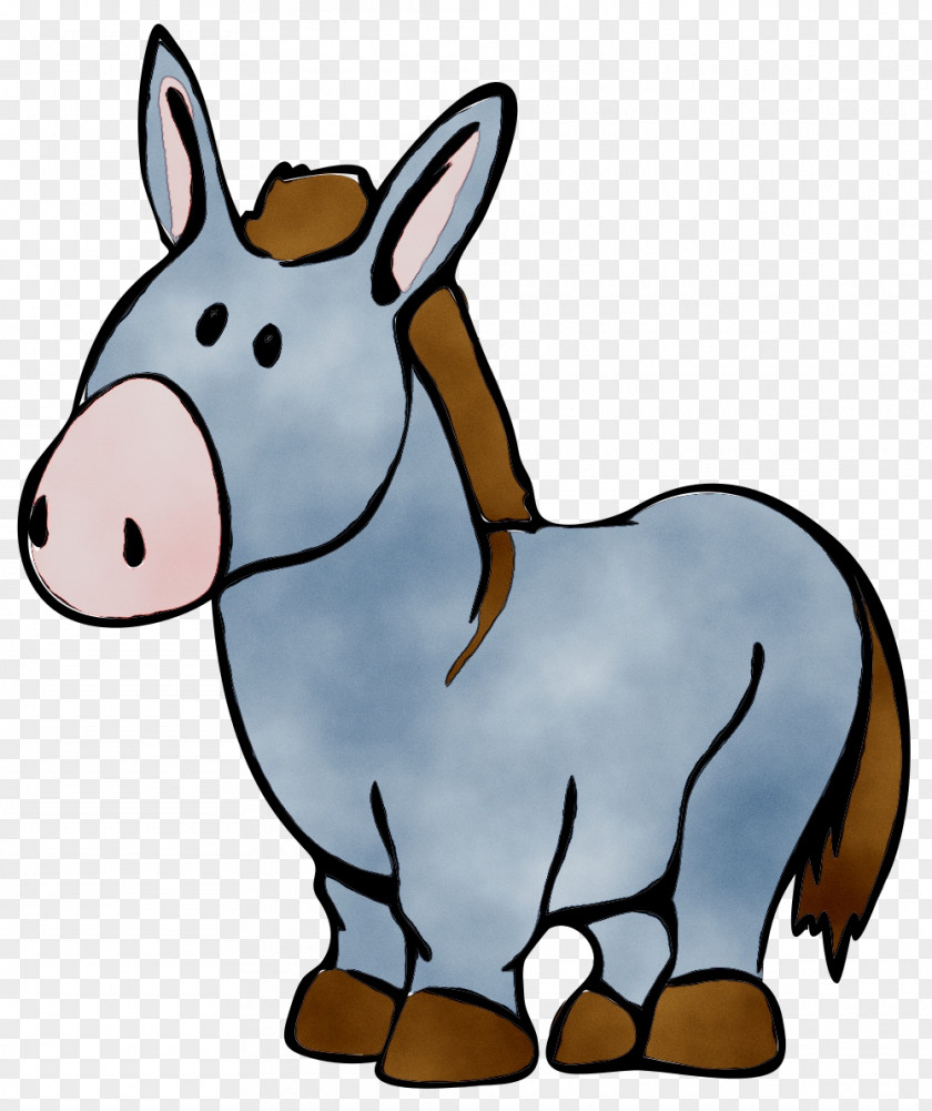 Donkey Mule Clip Art Cartoon PNG