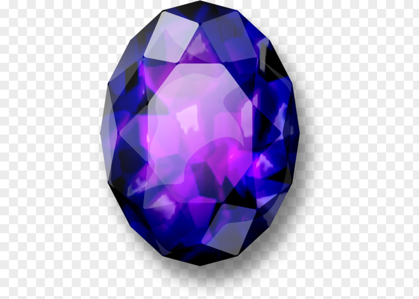 Gemstone Amethyst Purple PNG
