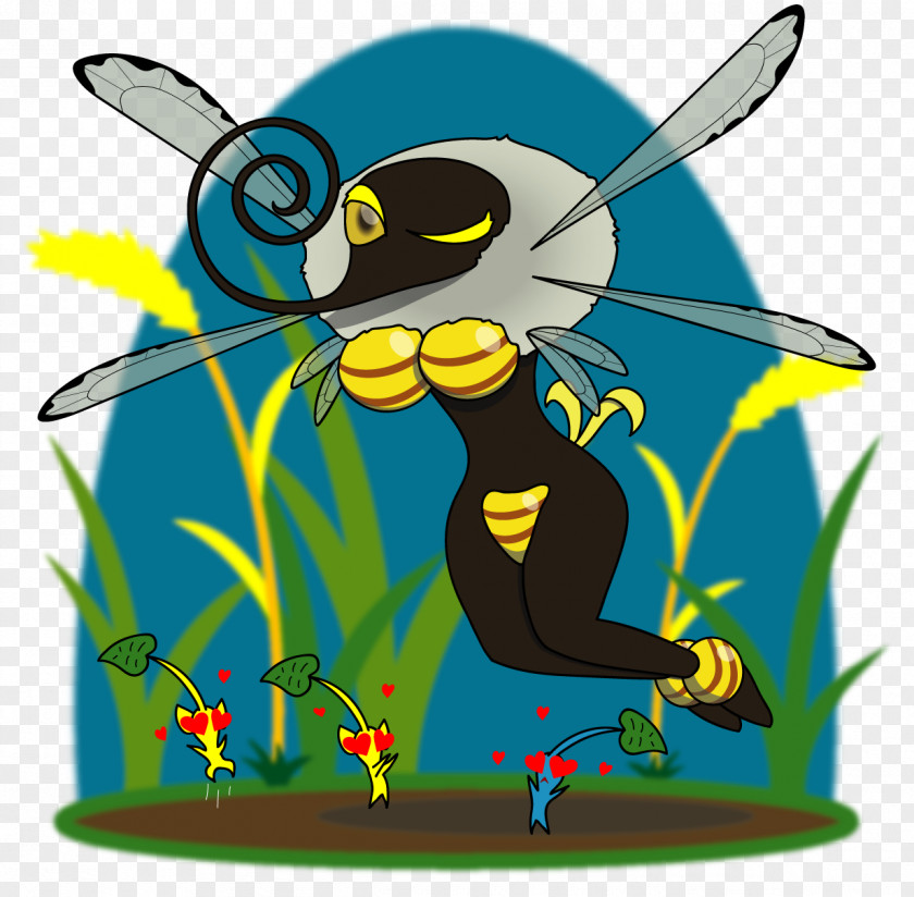 Insect Character Pollinator Clip Art PNG
