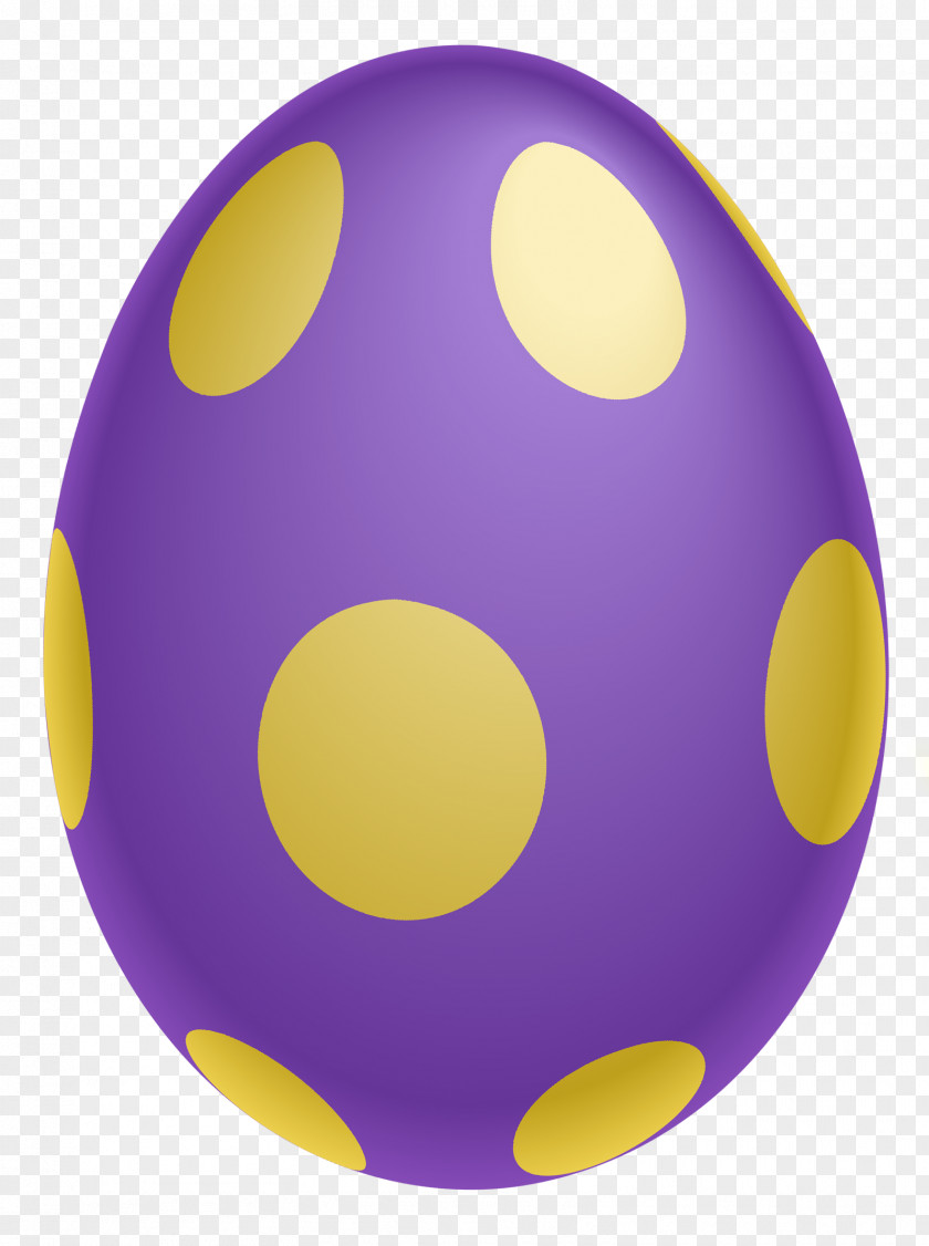 Purple Dotted Easter Egg Clipairt Picture Bunny Clip Art PNG