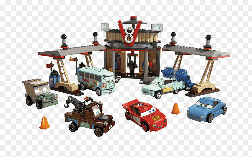 Toy Mater LEGO Cars: Flos V8 Cafe Ramone PNG