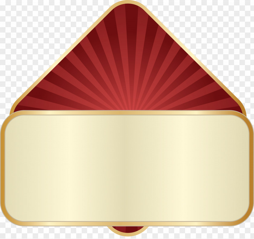 Triangle Maroon PNG