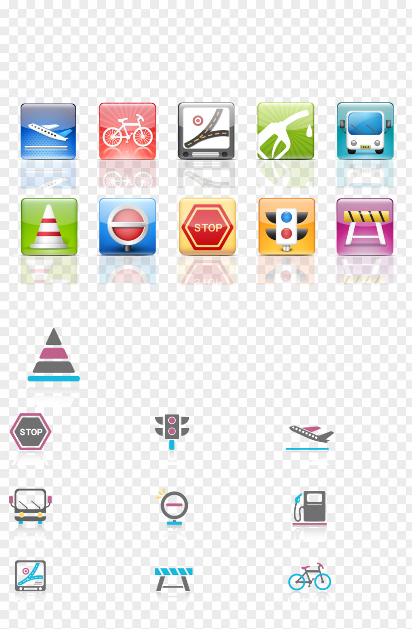 Bike Aircraft Traffic Light Stop Signal Download Icon Design PNG
