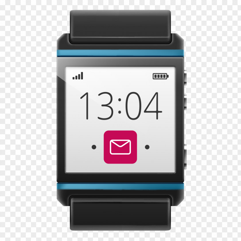 Black Smart Watch Smartwatch Clock Clip Art PNG