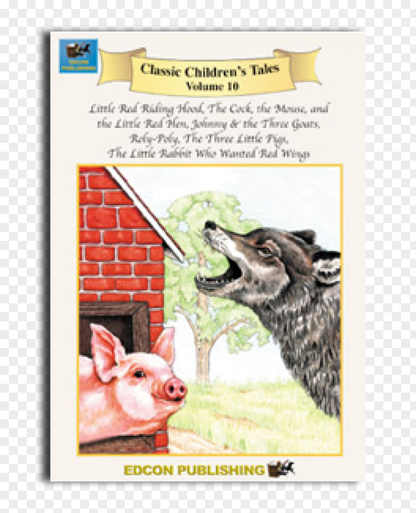 Book The Little Red Hen Non-fiction Three Pigs PNG