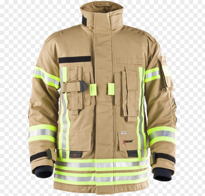 Jacket Firefighter Coat Parka Fire Department PNG