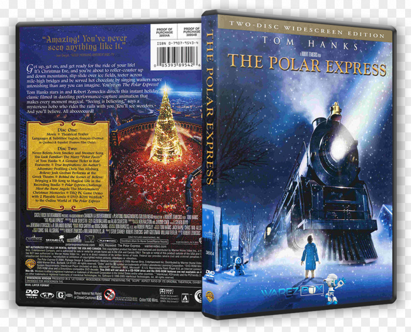 Polar Express Hero Boy DVD Blu-ray Disc Film Poster PNG