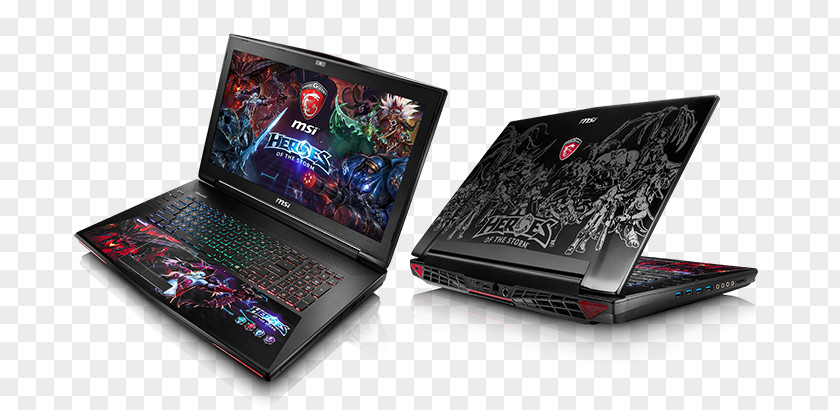 Special Edition MSI Computer G Series GT72 Dominator Pro G034 17.3 Laptop Mac Book Heroes Of The Storm PNG