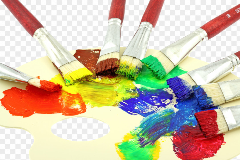 Water Chalk Material Paintbrush Watercolor Painting PNG