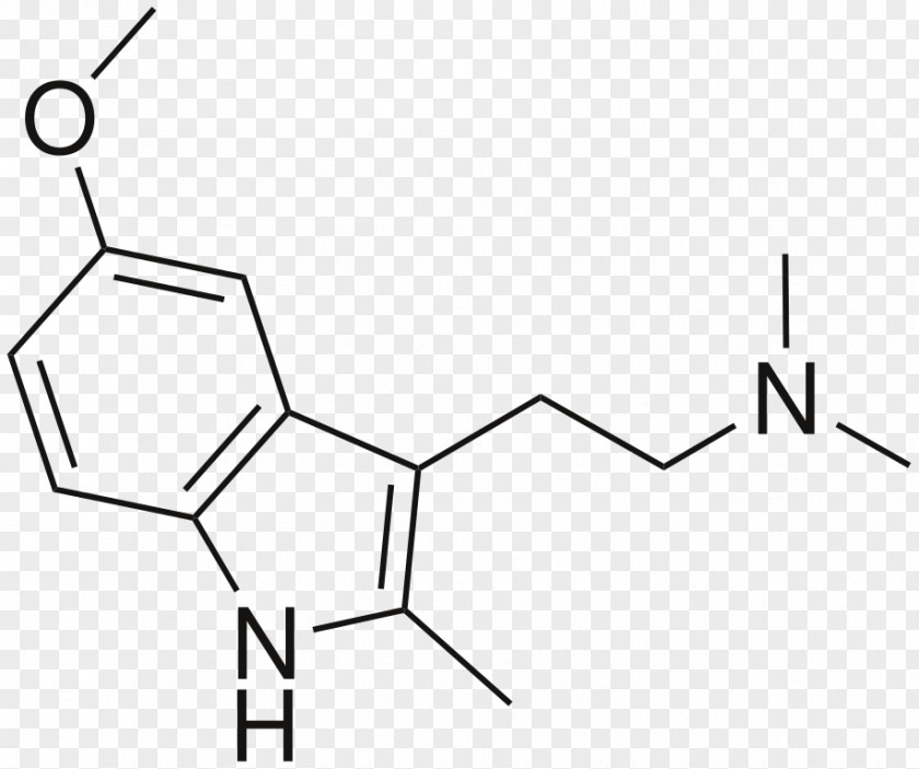 5 Meo Dmt Molecule 5-MeO-DMT N,N-Dimethyltryptamine 2,N,N-TMT 5-MeO-MiPT PNG