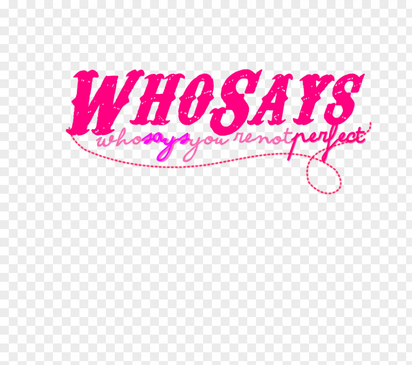 Ata Poster Logo Brand Font Pink M Line PNG