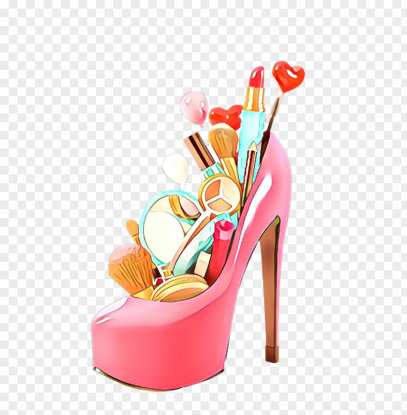 Basic Pump Leg Footwear High Heels Pink Sandal Shoe PNG