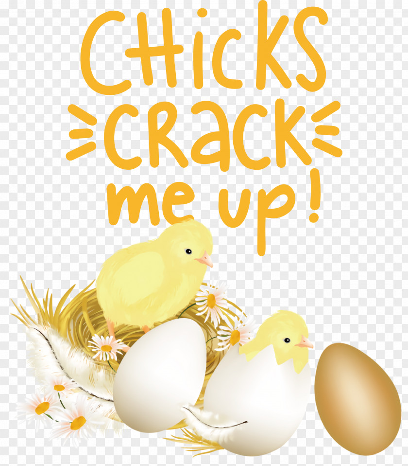 Chicks Crack Me Up Easter Day Happy PNG