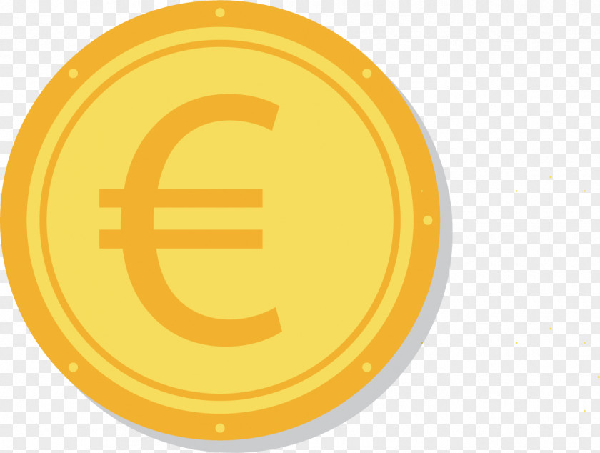 Franc Coin Flat Design PNG