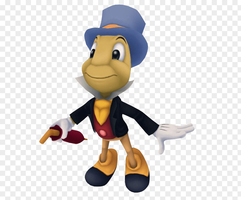 Jiminy Cricket Kingdom Hearts HD 1.5 Remix Minnie Mouse Donald Duck Geppetto PNG