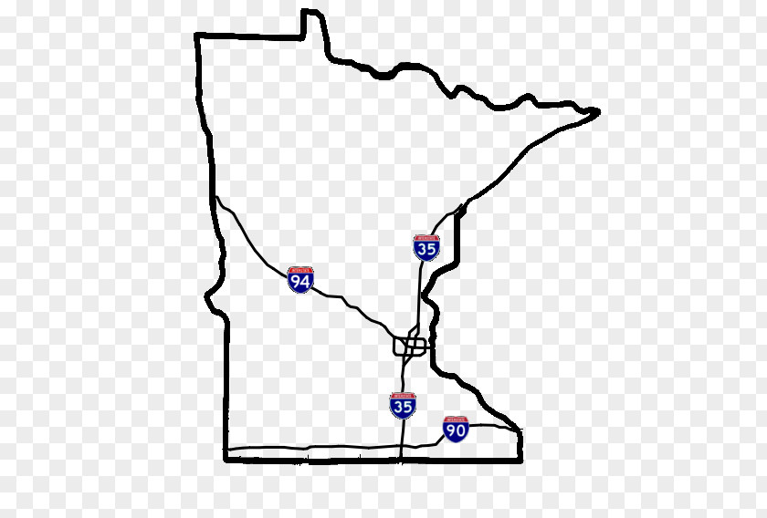 Minnesota Interstate 35E Deer Hunter's Association US Highway System Clip Art PNG