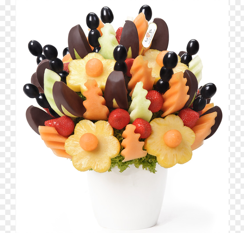 Gift Fruit White Chocolate Flower Bouquet Ferrero Rocher PNG