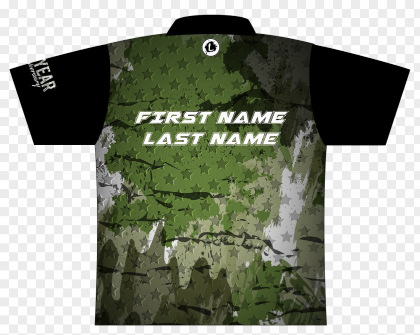 Bowling Championship T-shirt Dye-sublimation Printer Military Jersey PNG