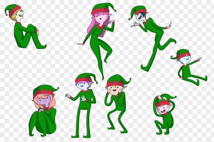 Christmas Time Elf Drawing Clip Art PNG