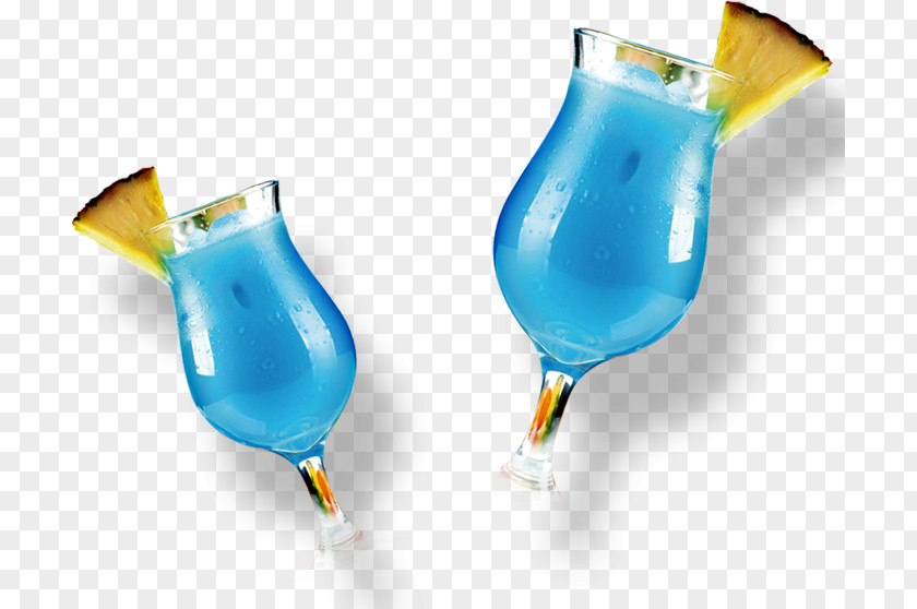 Cocktail Garnish Blue Hawaii Non-alcoholic Drink PNG