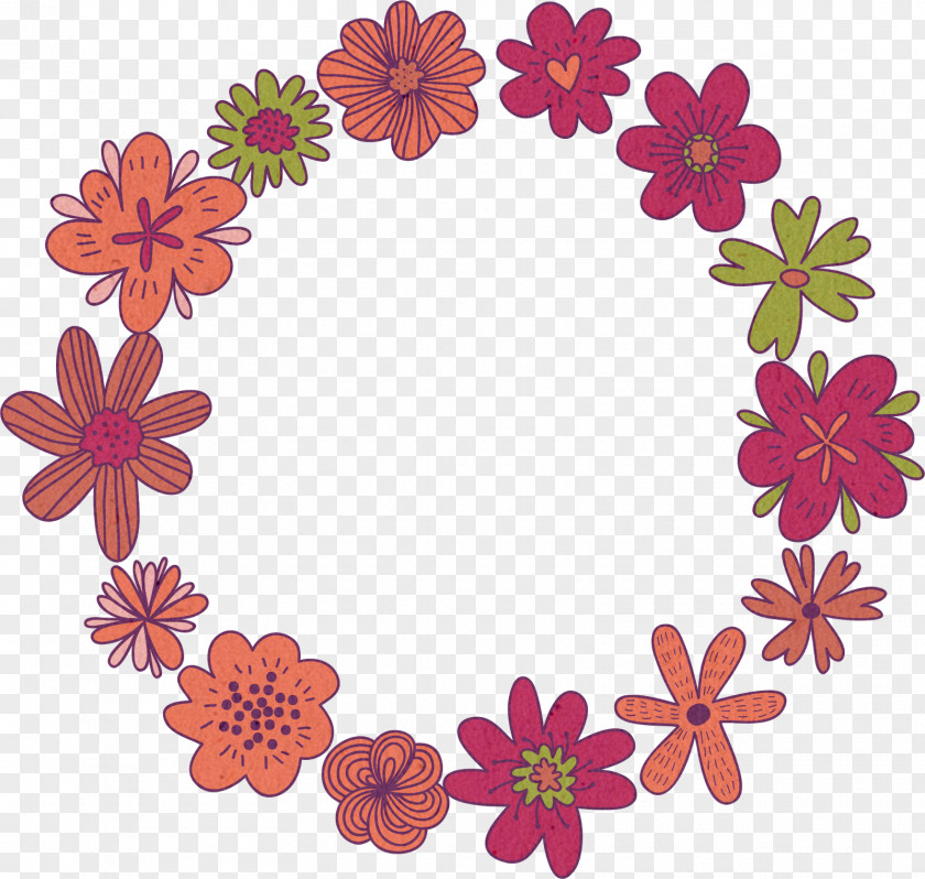 Flower Drawing Wreath Crown PNG