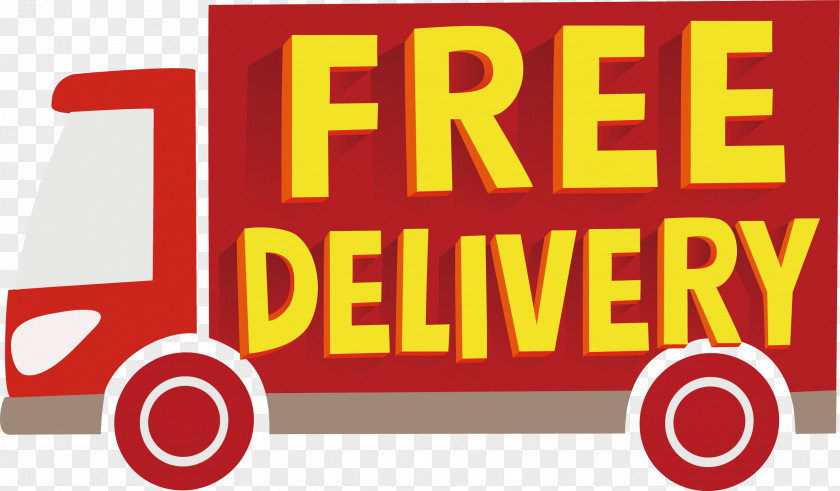 Red Truck Free Delivery Providence Location Duty Shop Service Resort PNG