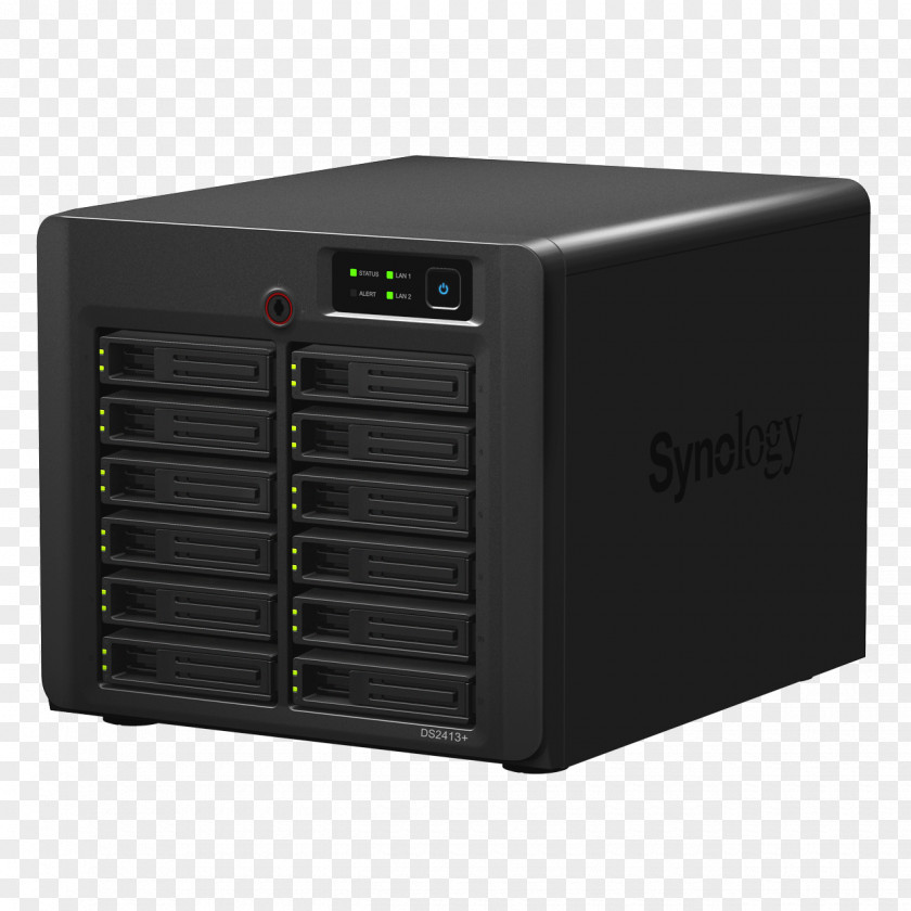 Server Computer Cases & Housings Hot Swapping Network Storage Systems Hard Drives Synology Inc. PNG