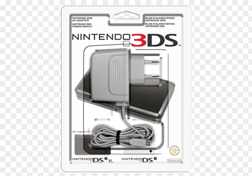 Nintendo Battery Charger Super Entertainment System New 3DS XL PNG