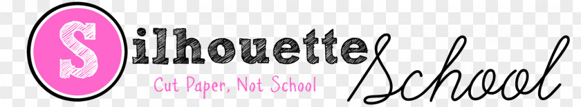 School Silhouette Logo Portrait Font PNG