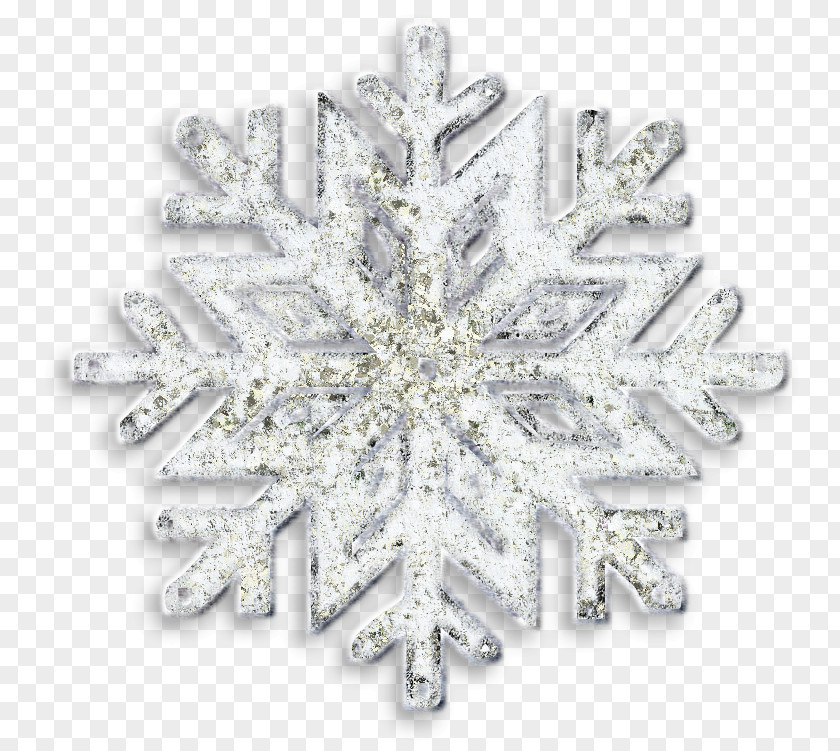Snowflake Christmas Ornament Body Jewellery Brooch Crystal PNG