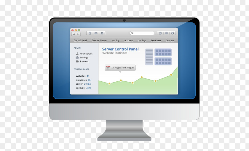 Web Design CPanel Reseller Hosting Service Control Panel PNG