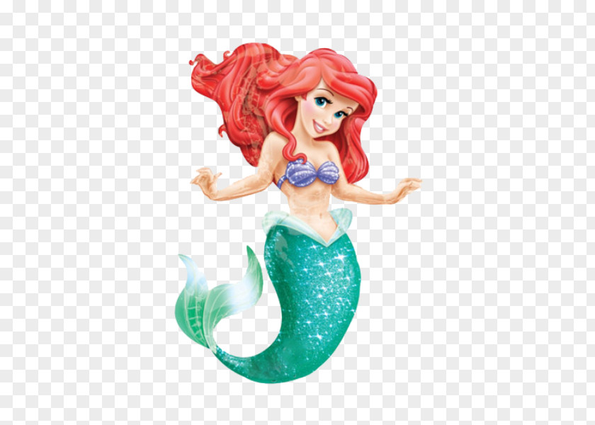 Balloon Ariel Gas Disney Princess The Little Mermaid PNG