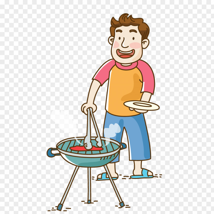 Barbecue Cookout Illustration Image Clip Art PNG