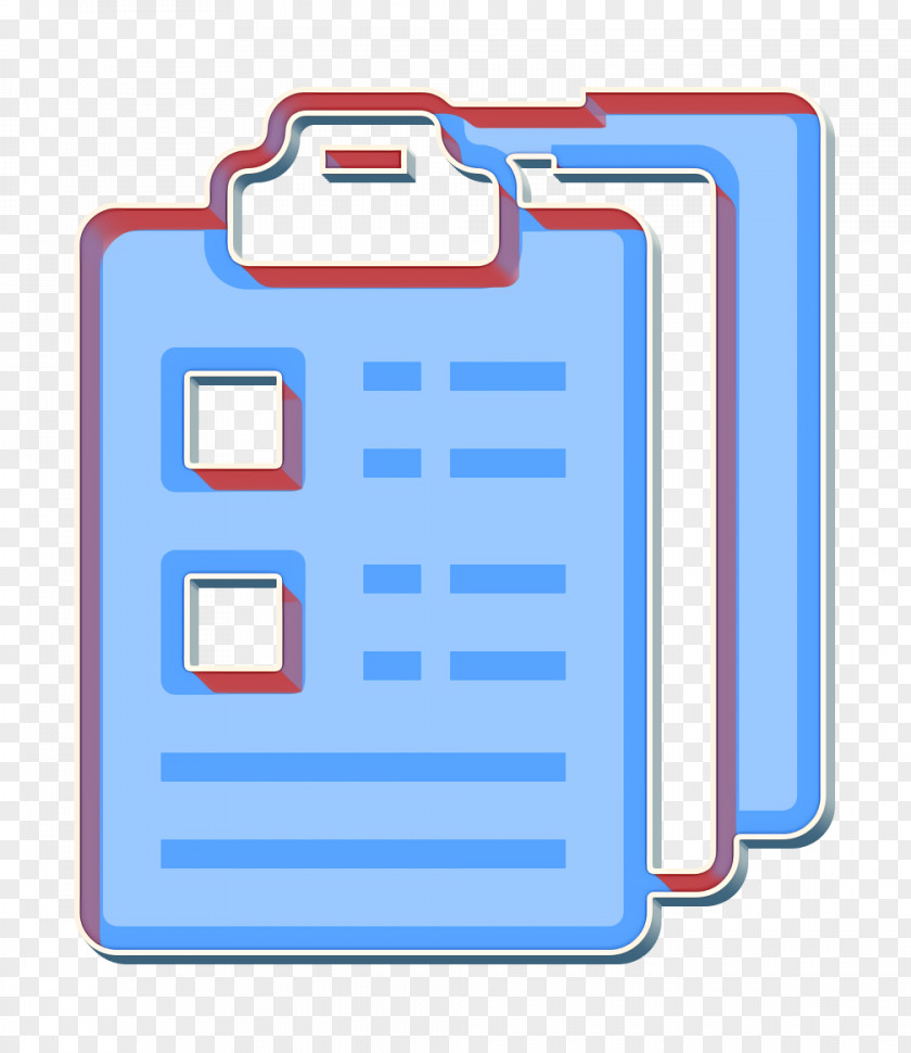 Document Icon Clipboard Office Stationery PNG